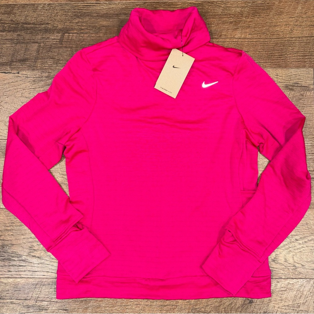 NEW Nike Therma-FIT Swift Element Turtleneck Running Top